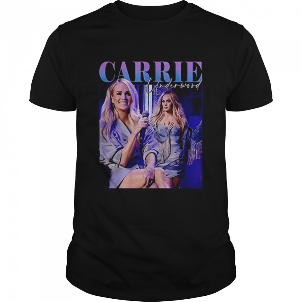 Carrie Underwood Denim and Rhinestones Tour 2022 Double Sided T-shirt
