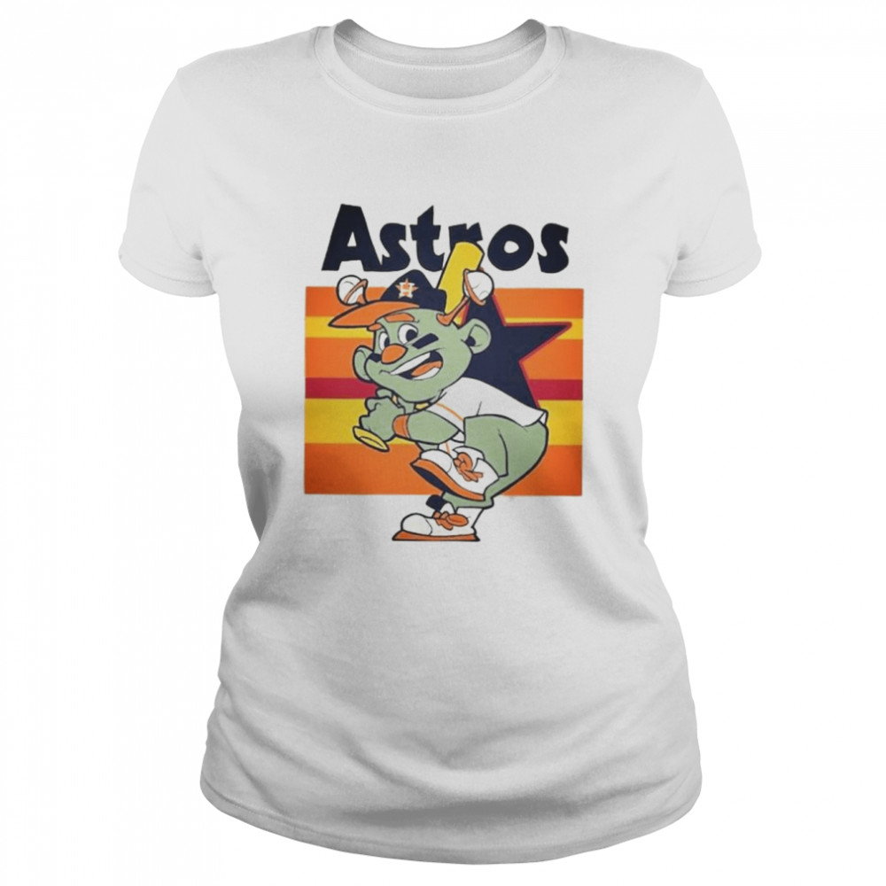 Orbit Grunge Art Mascot Houston Astros