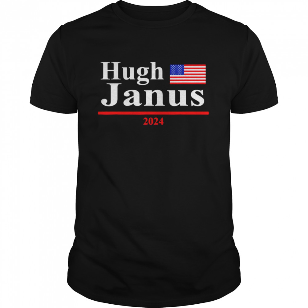 Hugh Janus Presidential Election 2024 Parody Innuendo T-Shirt