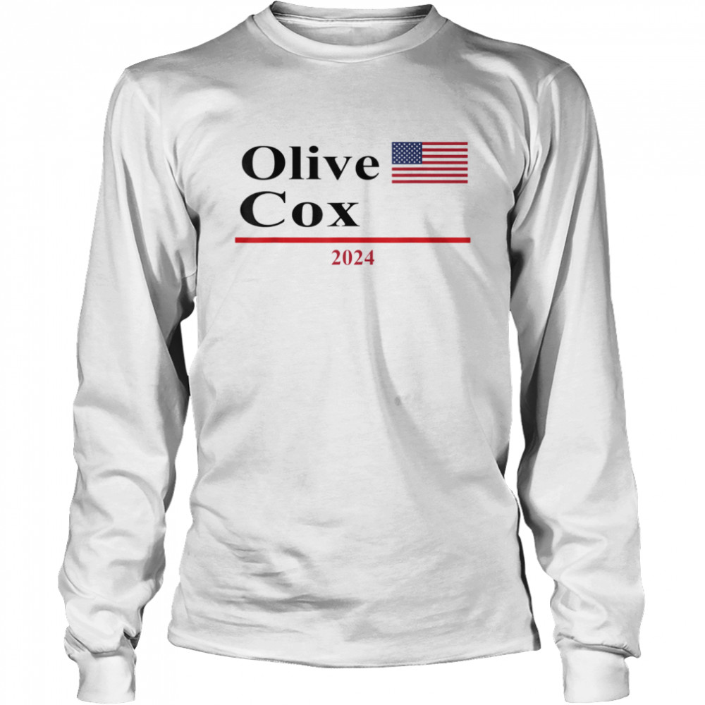 Olive Cox Presidential Election 2024 Parody T- Long Sleeved T-shirt