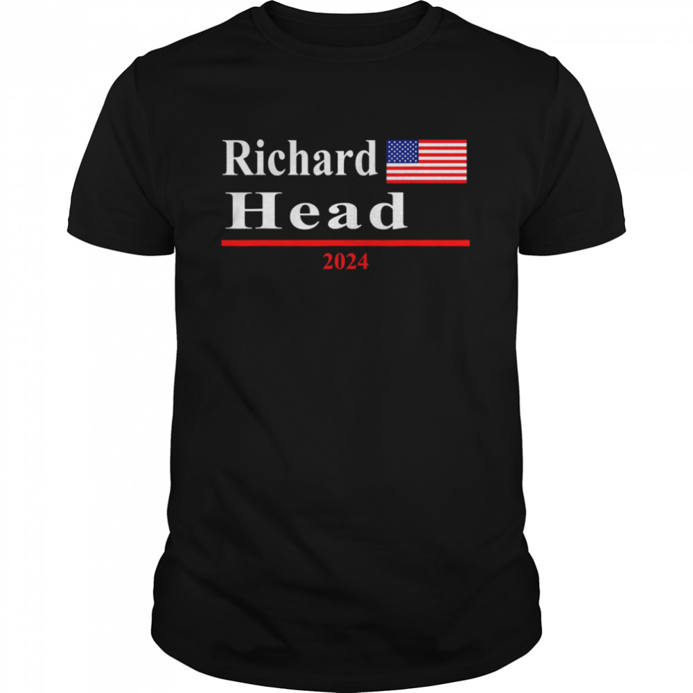 Richard Head Presidential Election 2024 Parody  Classic Men's T-shirt