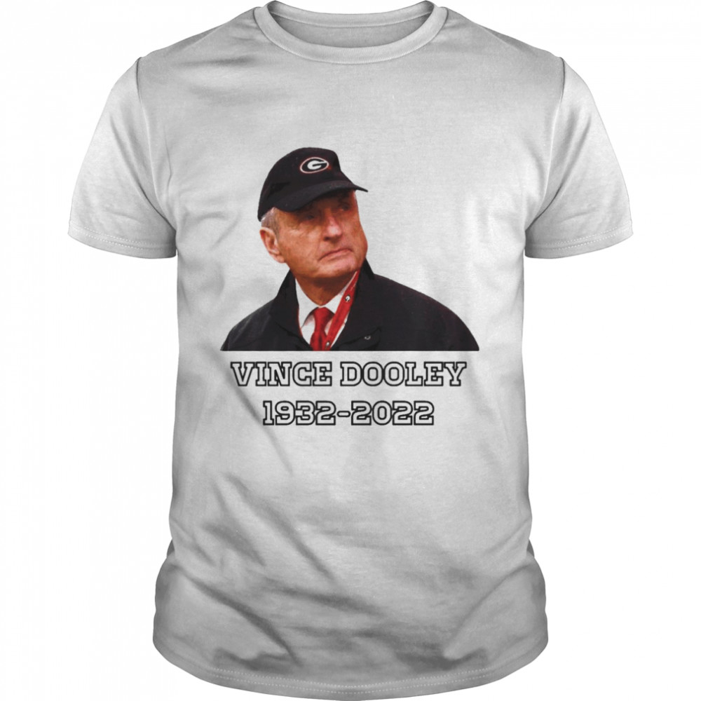 Rip Vince Dooley Georgia 1932 2022 Football coach t-shirt