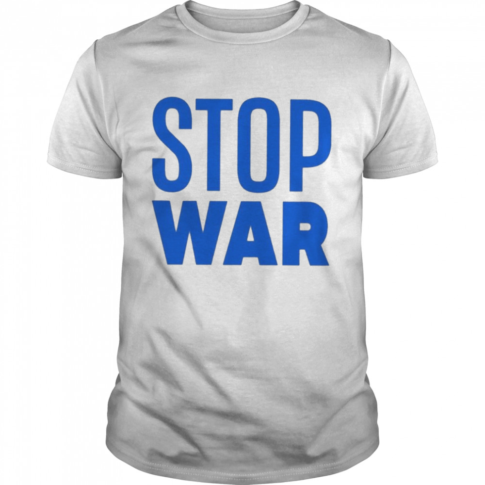 Stop war wgc2022 shirt