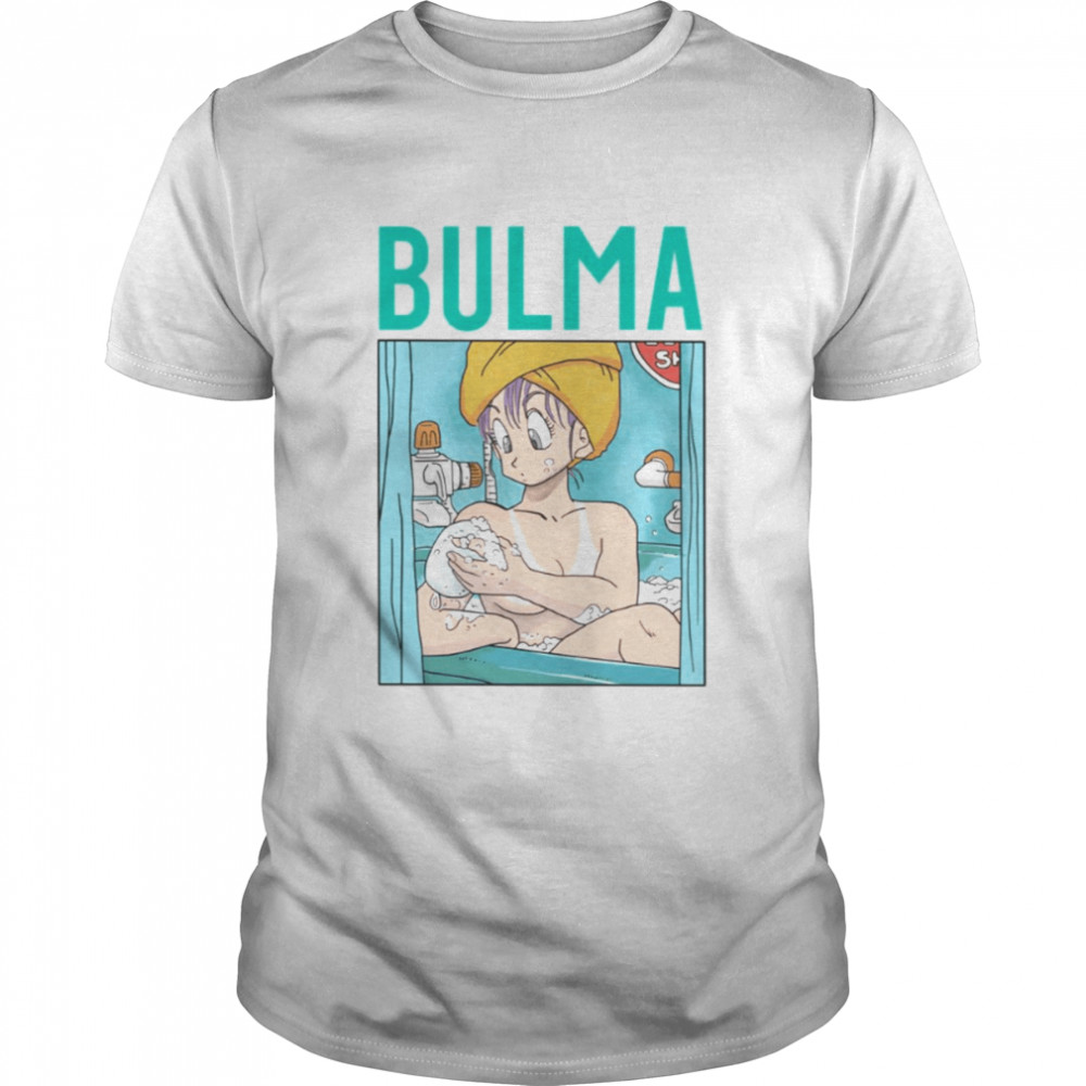 Bulma Taking A Bath Dbz Dragon Ball shirt