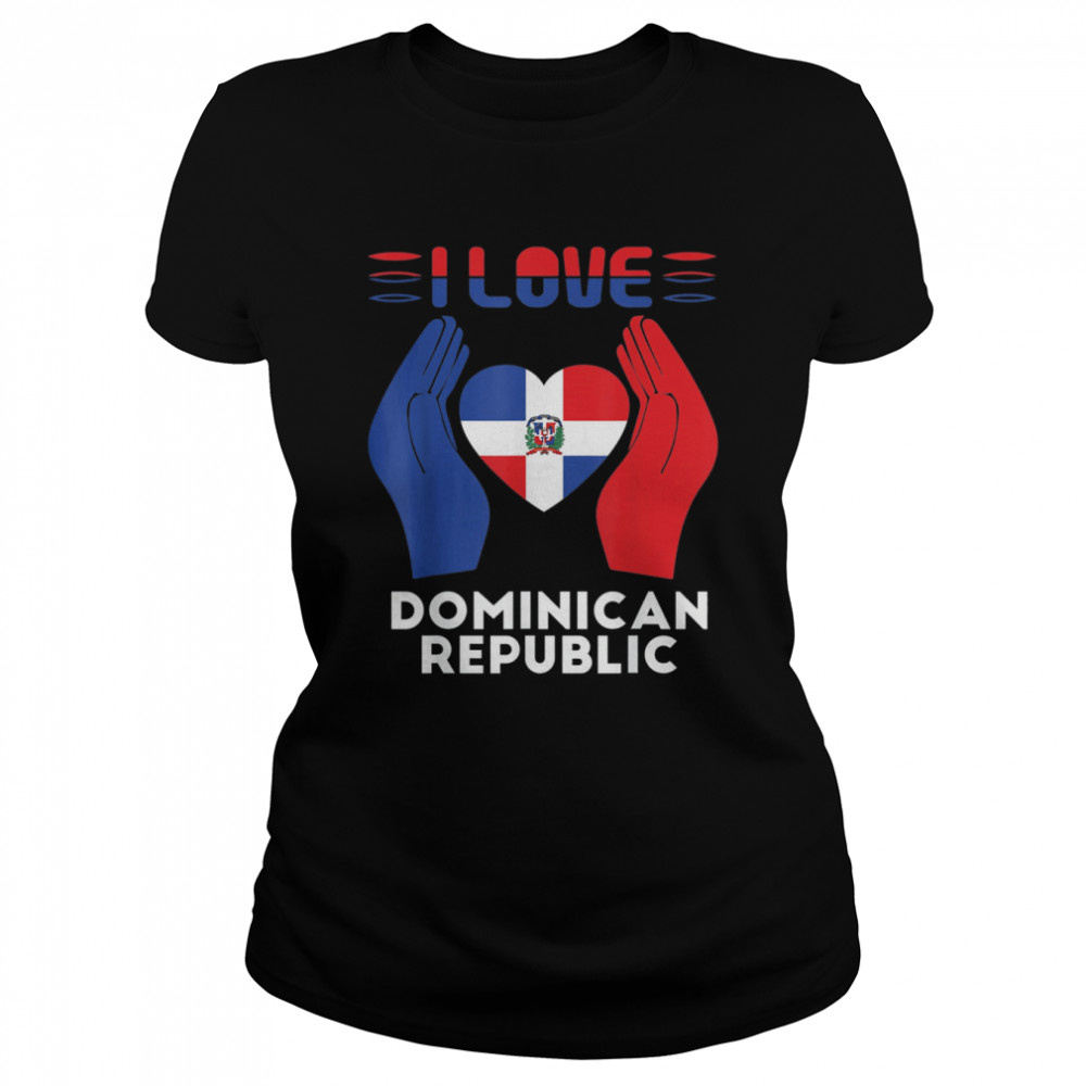 De Republica Dominicana Latina Traditional Dominican T- Classic Women's T-shirt