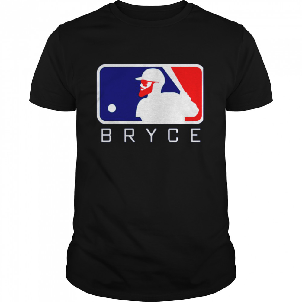 M L Bryce MLB Logo Bryce Harper shirt