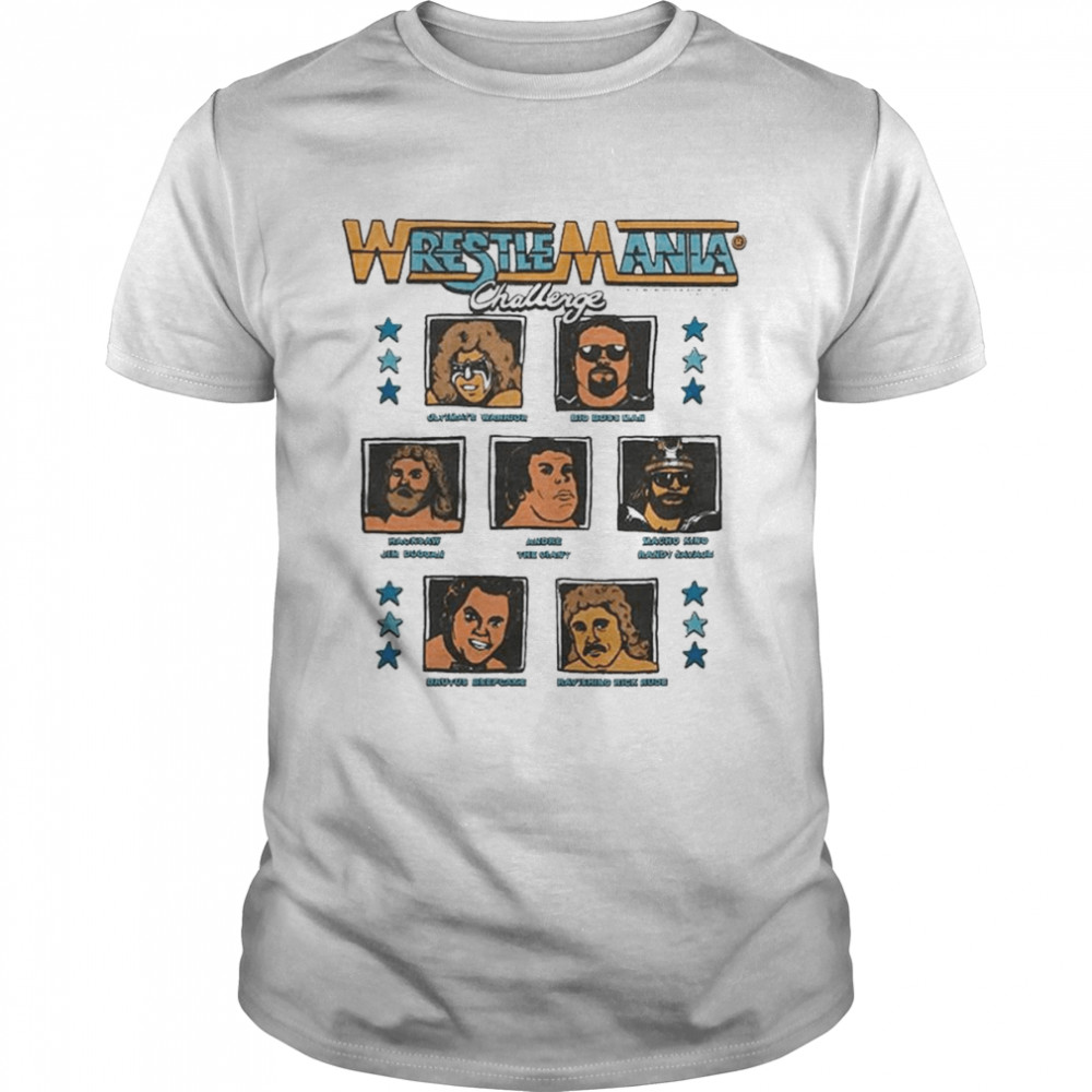 WrestleMania Challenge Retro Logo WWE 2022 Shirt