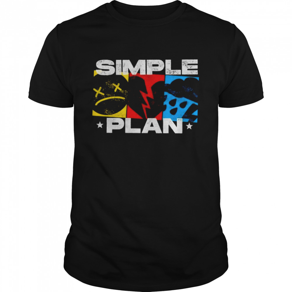 Iconic Logo Simple Plan Music Band shirt
