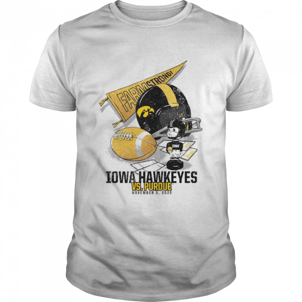 Purdue Boilermakers vs. Iowa Hawkeyes 2022 GameDay matchup T-Shirt