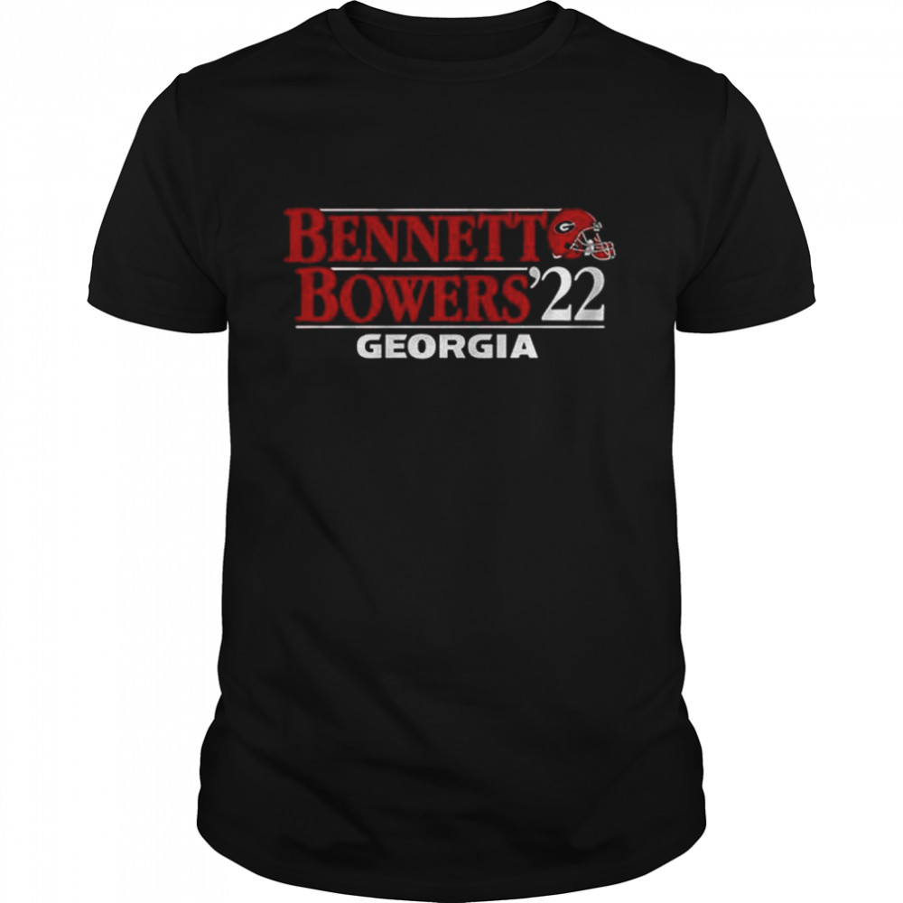 Stetson Bennett IV Brock Bowers ‘22 Georgia Bulldogs football Shirt