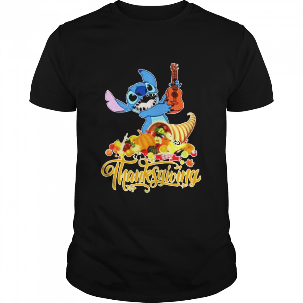 Stitch Thanksgiving Meal Happy Day shirt