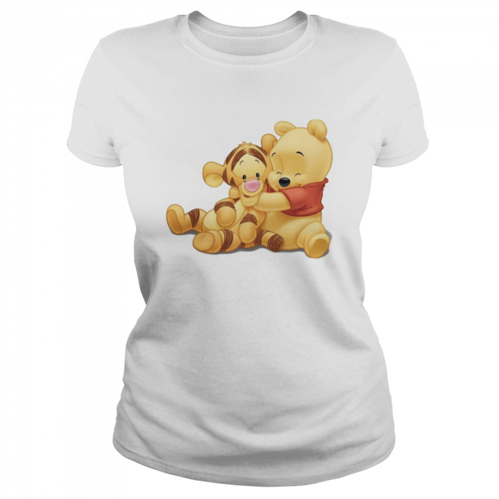 Tigger And Winnie The Pooh Big Hug Disney shirt Classic Women's T-shirt