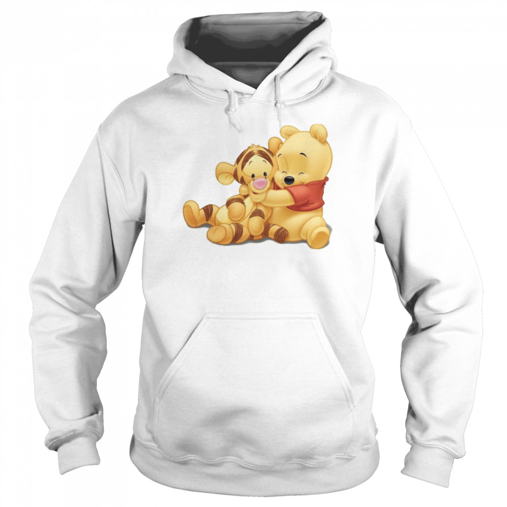 Tigger And Winnie The Pooh Big Hug Disney shirt Unisex Hoodie