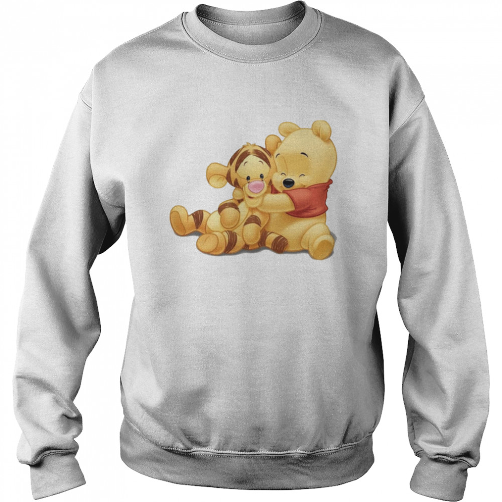 Tigger And Winnie The Pooh Big Hug Disney shirt Unisex Sweatshirt