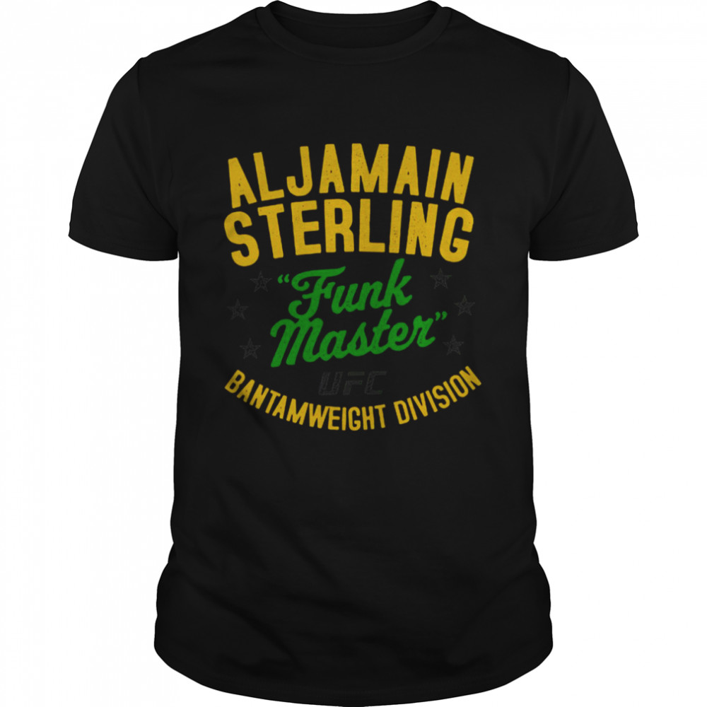 Aljamain Sterling Yellow Design Ufc Master shirt