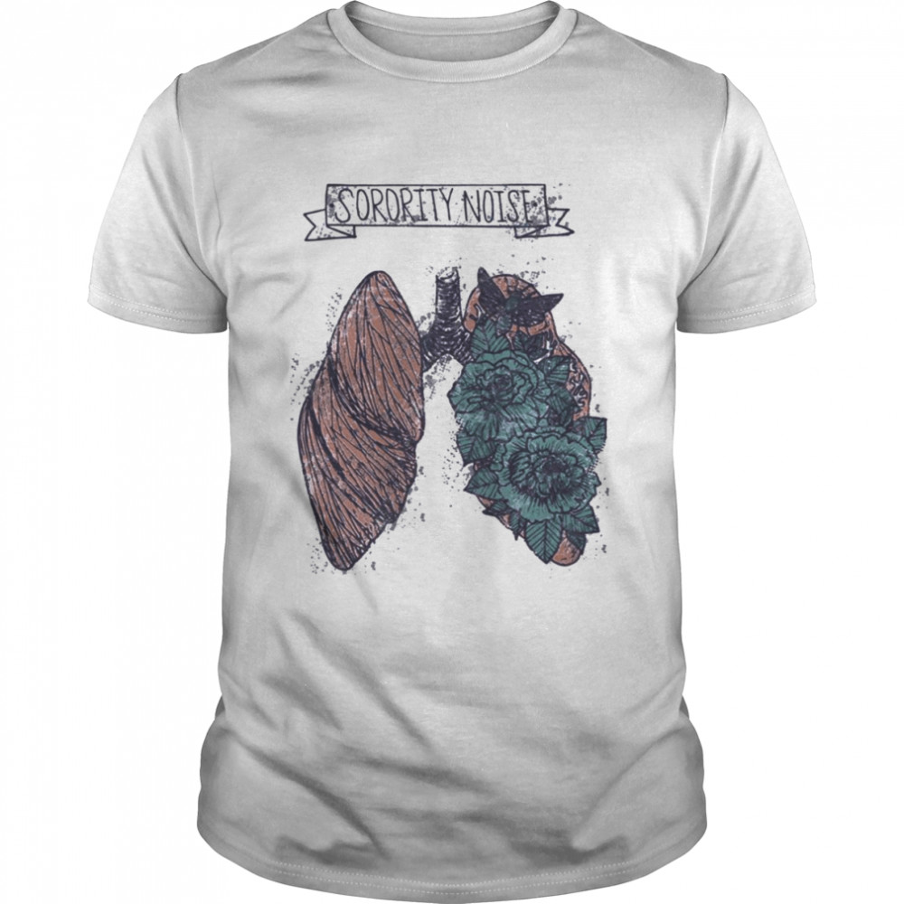 Lungs Design Retro Sorority Noise shirt