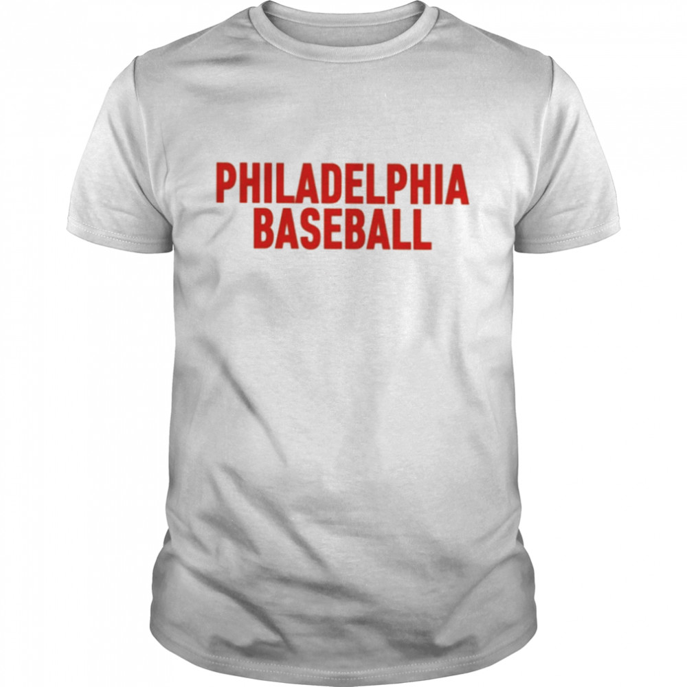 Philadelphia baseball T-shirt