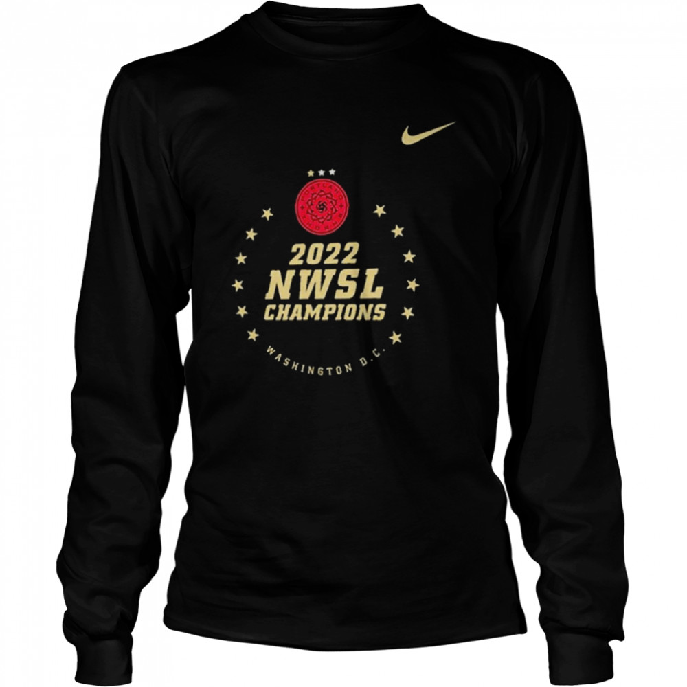 Portland Thorns FC Nike 2022 NWSL Champions  Long Sleeved T-shirt