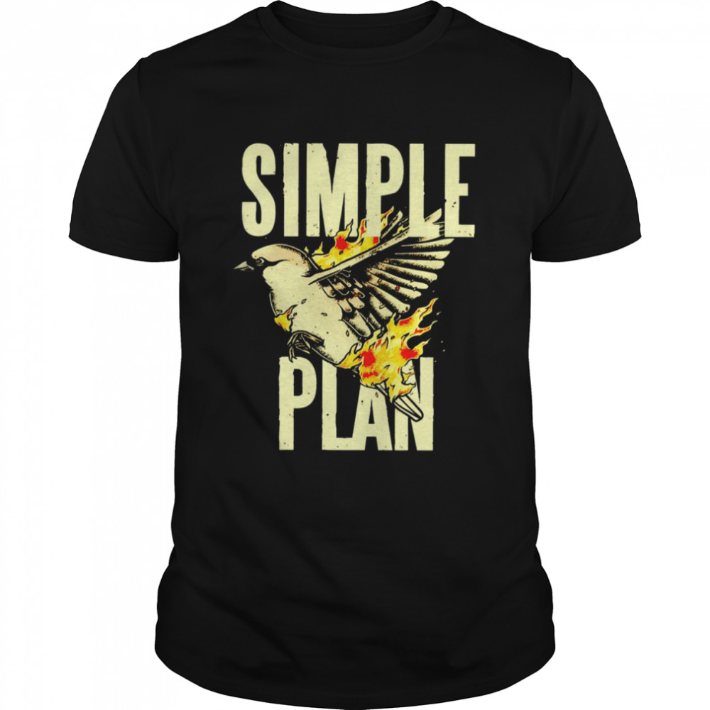 Simple Illustration Simple Plan shirt