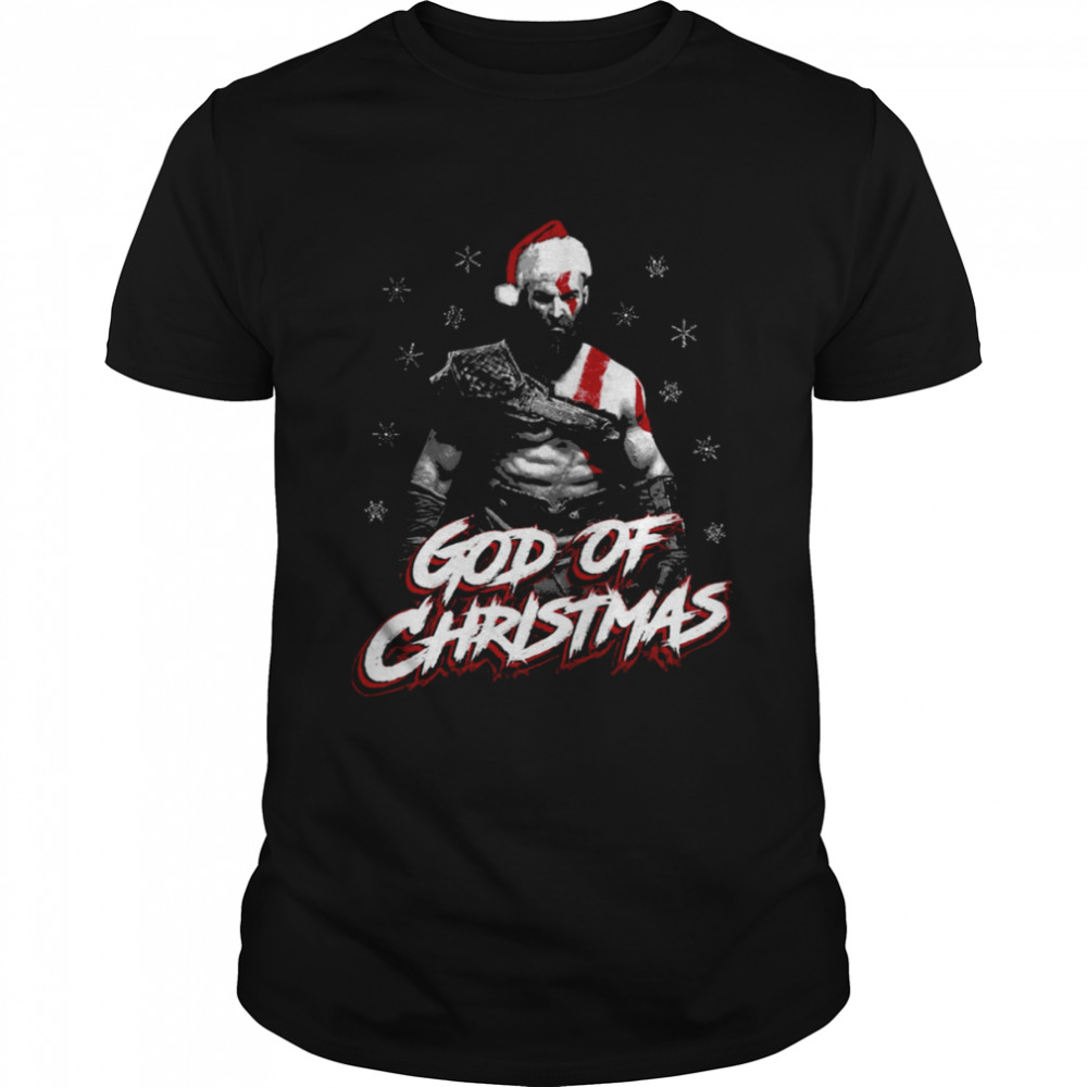 Merry Christmas Kratos God Of Christmas God Of War Ragnarok shirt