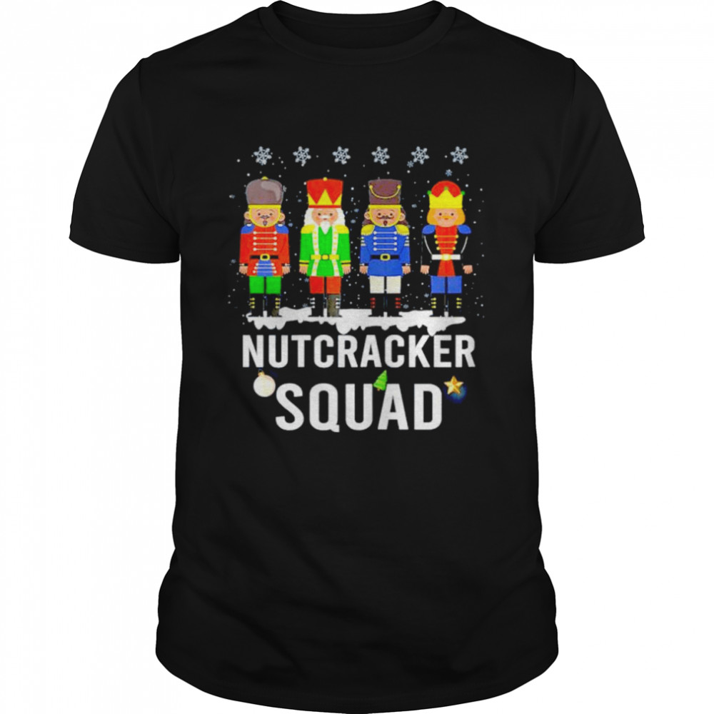 nutcracker squad ballet dance Christmas shirt