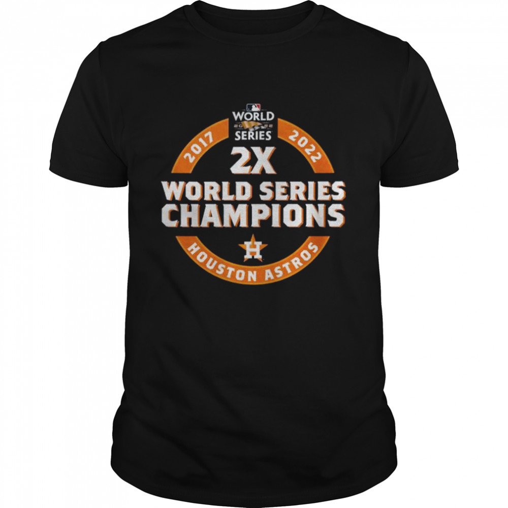 2017 2022 2x World Series champions Houston Astros shirt