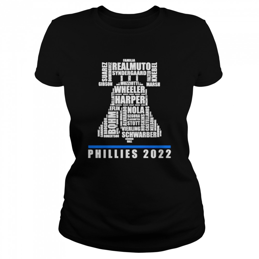 Philadelphia Phillies team name logo Phillies 2022 shirt Trend T