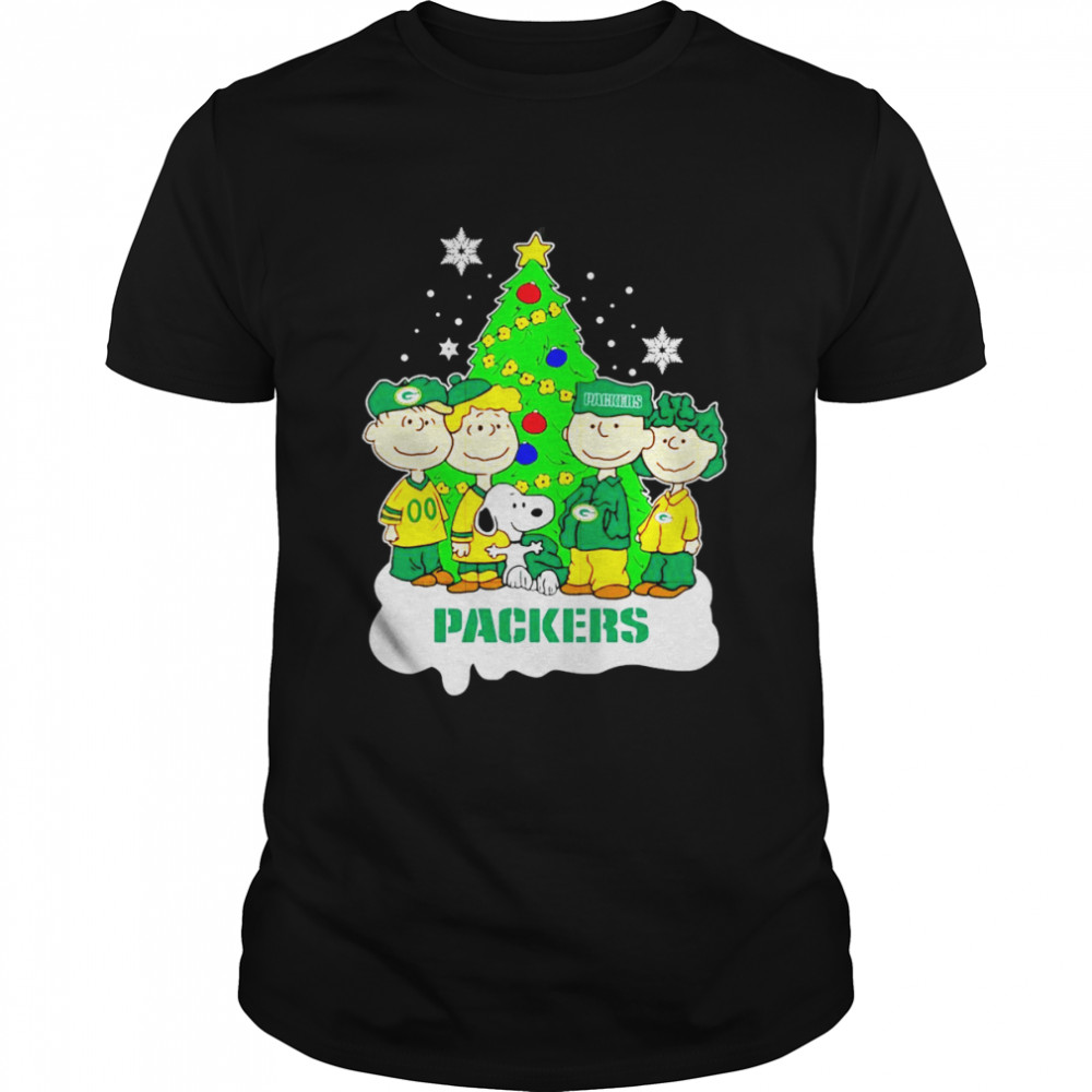 Snoopy The Peanuts Green Bay Packers Christmas 2022 shirt