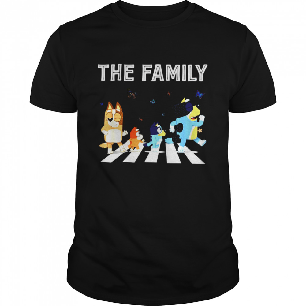 The Family Blueys Cartoon shirt