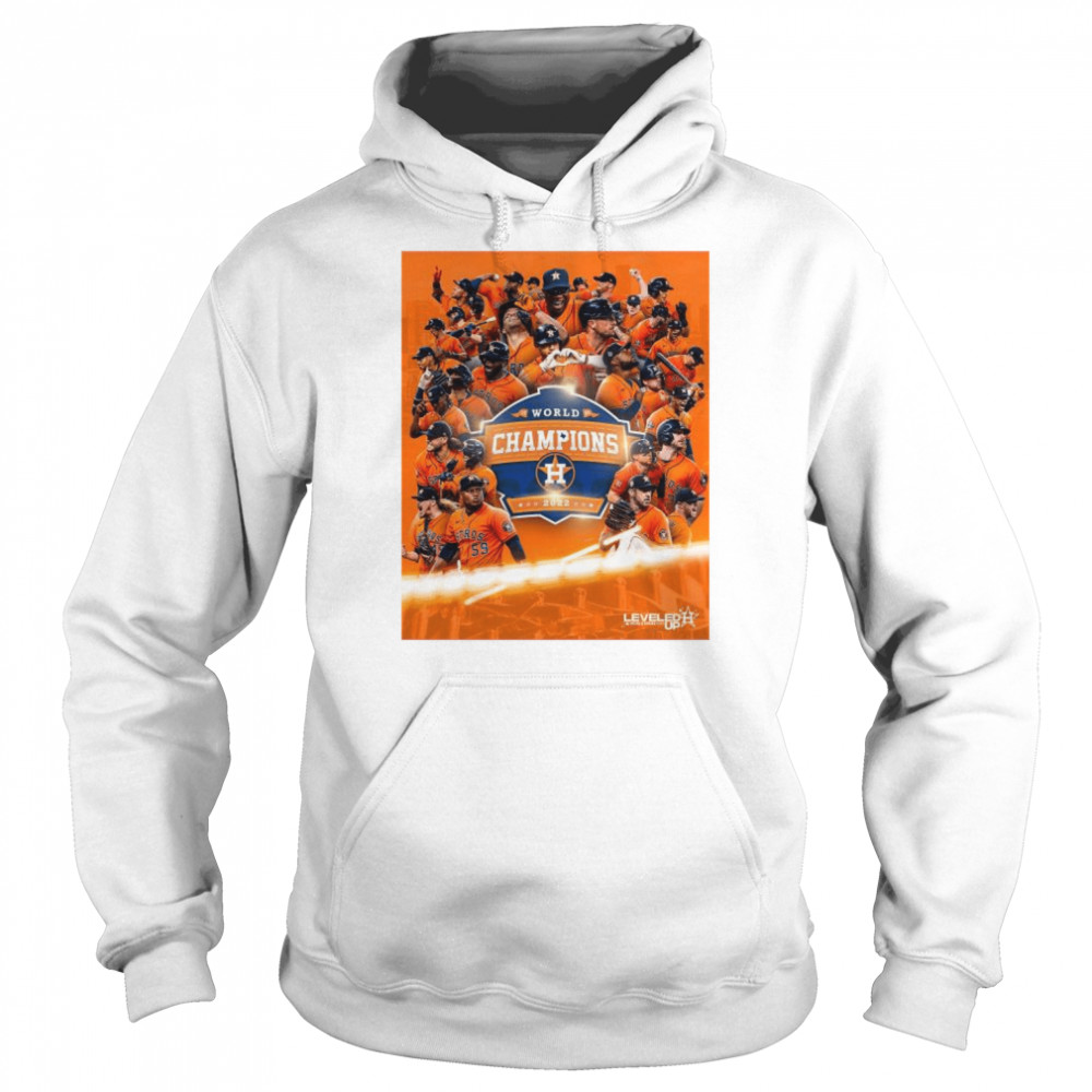 The Houston Astros are 2022 World Champions back to back shirt Unisex Hoodie