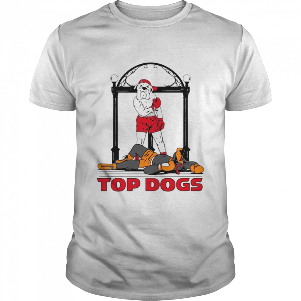 Georgia Bulldogs football Top dogs shirt