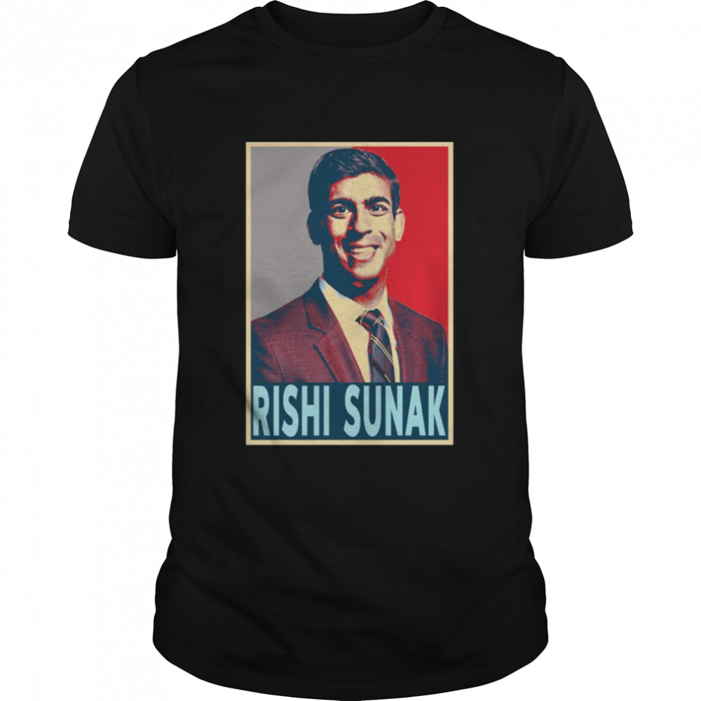 Rishi Sunak Vintage Portrait Prime Minister shirt