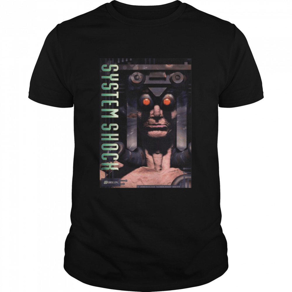 System Shock Box Art 1994 Bioshock shirt