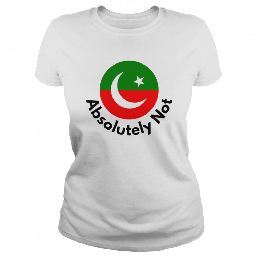 Absolutely Not Imran Khan shirt Classic Women's T-shirt