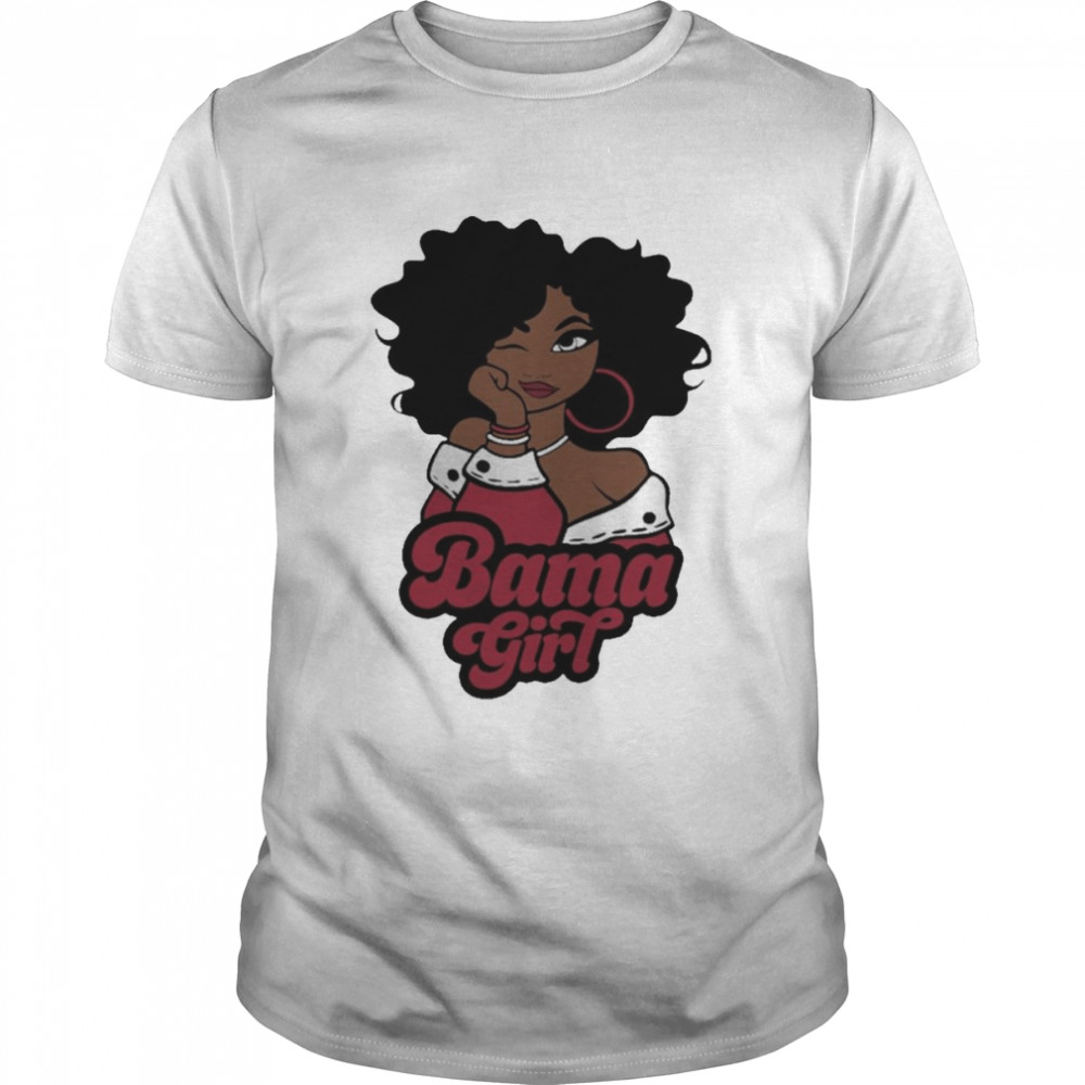 Bama Alabama Crimson Tide football Black Girl 2022 shirt