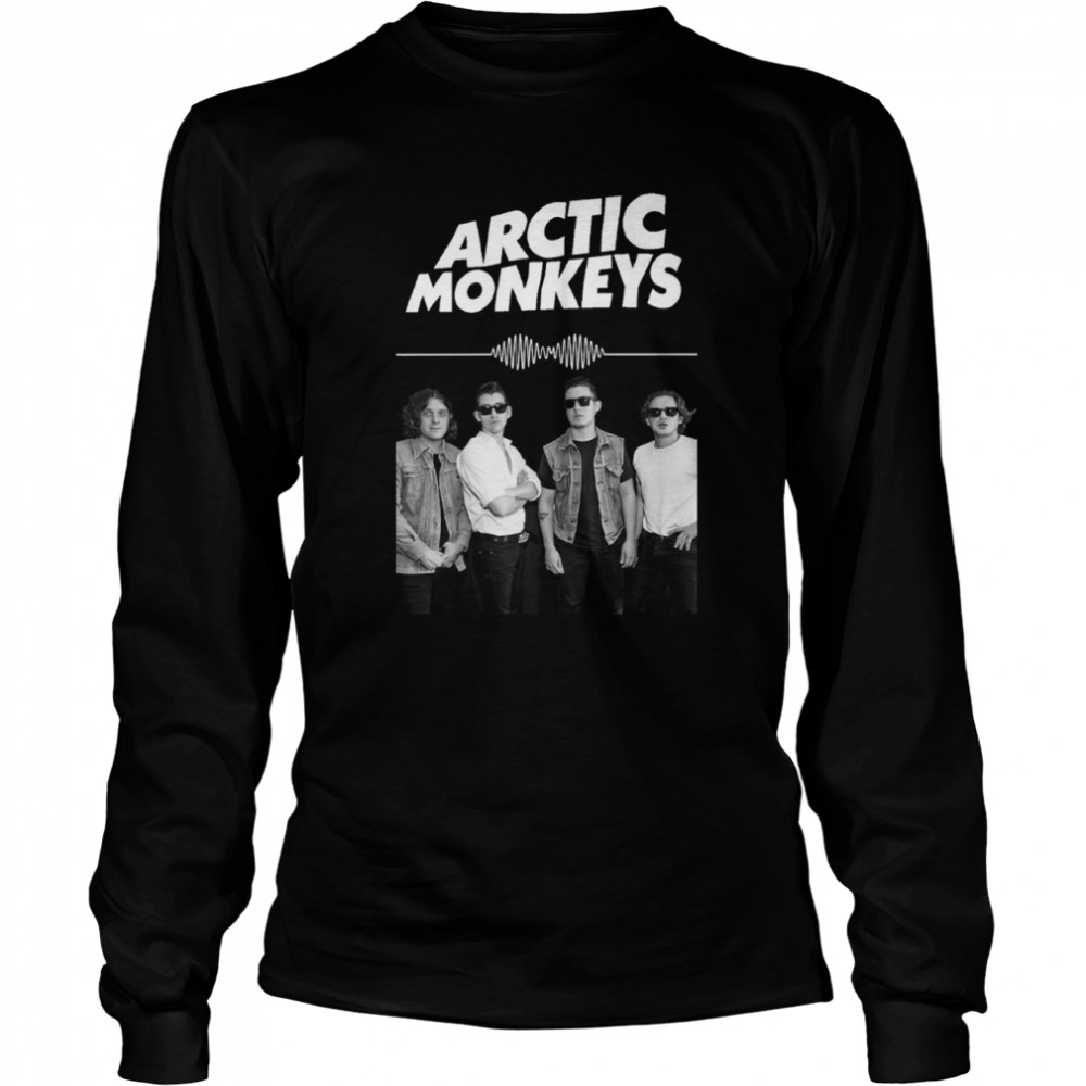 Graphic Band Members Arctic Monkeys Music shirt Long Sleeved T-shirt