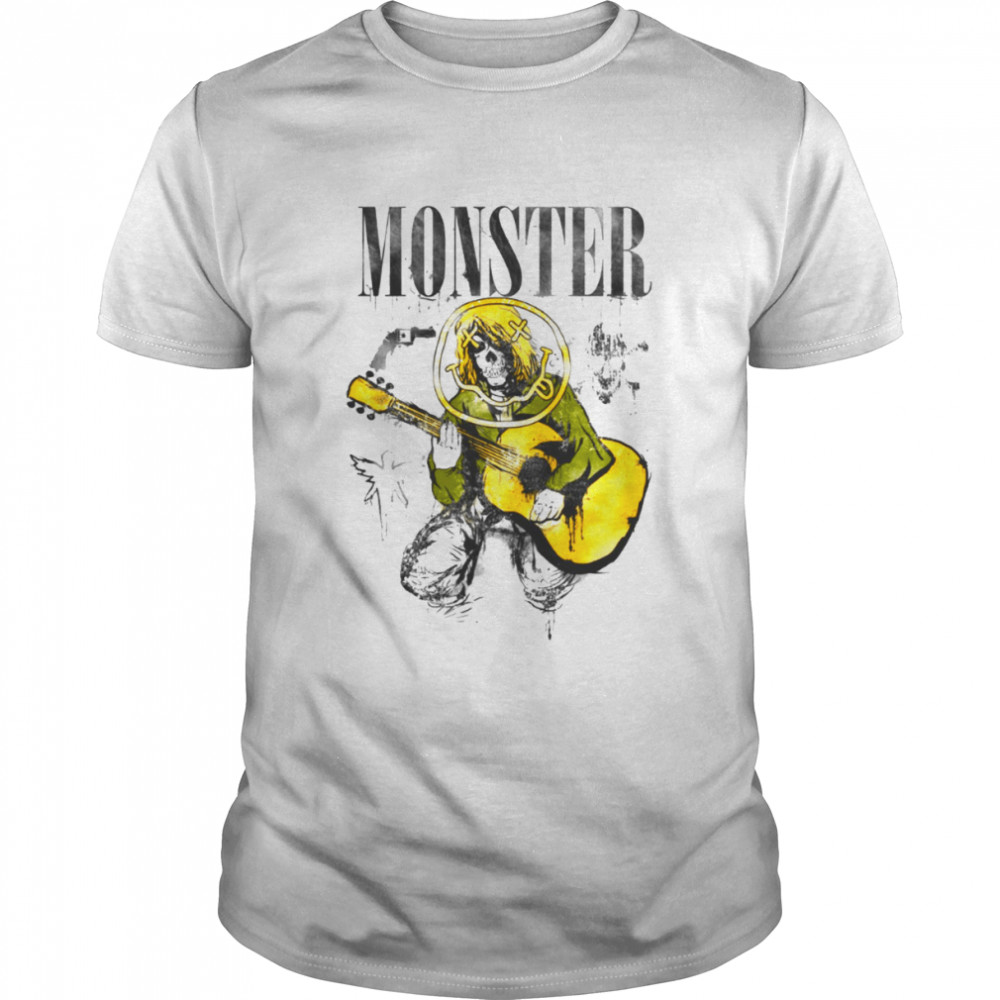 Nirvana Skelleton Monster Music Band shirt