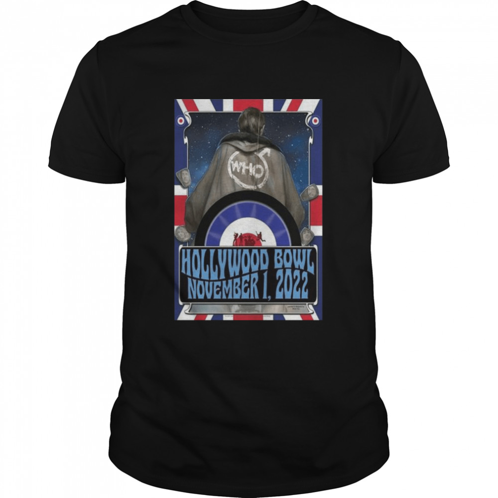 The Who Band Hollywood Bowl Nov 1 2022 Shirt