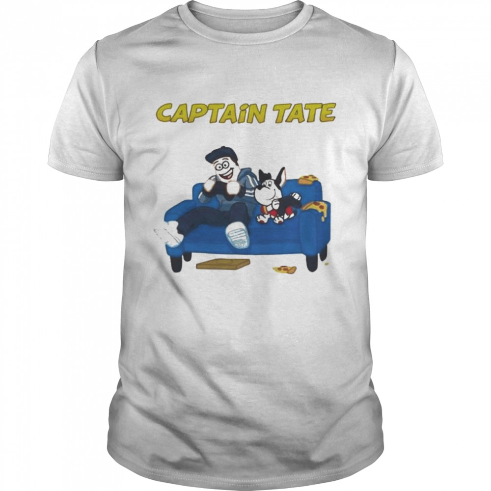 Captain tate pizza dog video game 2022 shirt