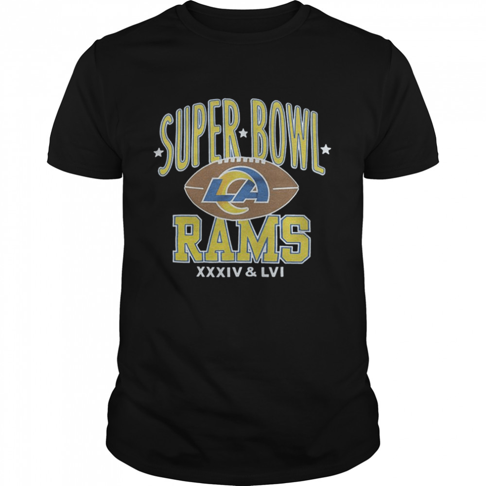 Los Angeles Rams 2 Time Super Bowl Champions shirt