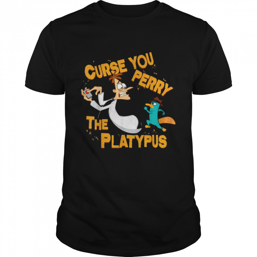 Curse You Cartoon Phineas And Ferb shirt