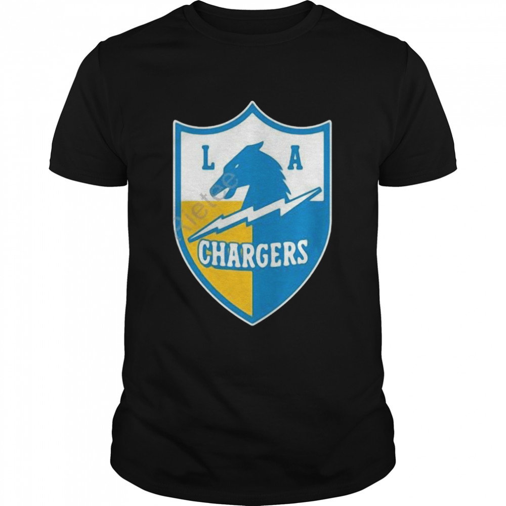 Los Angeles Chargers Vintage Shield Logo Shirt