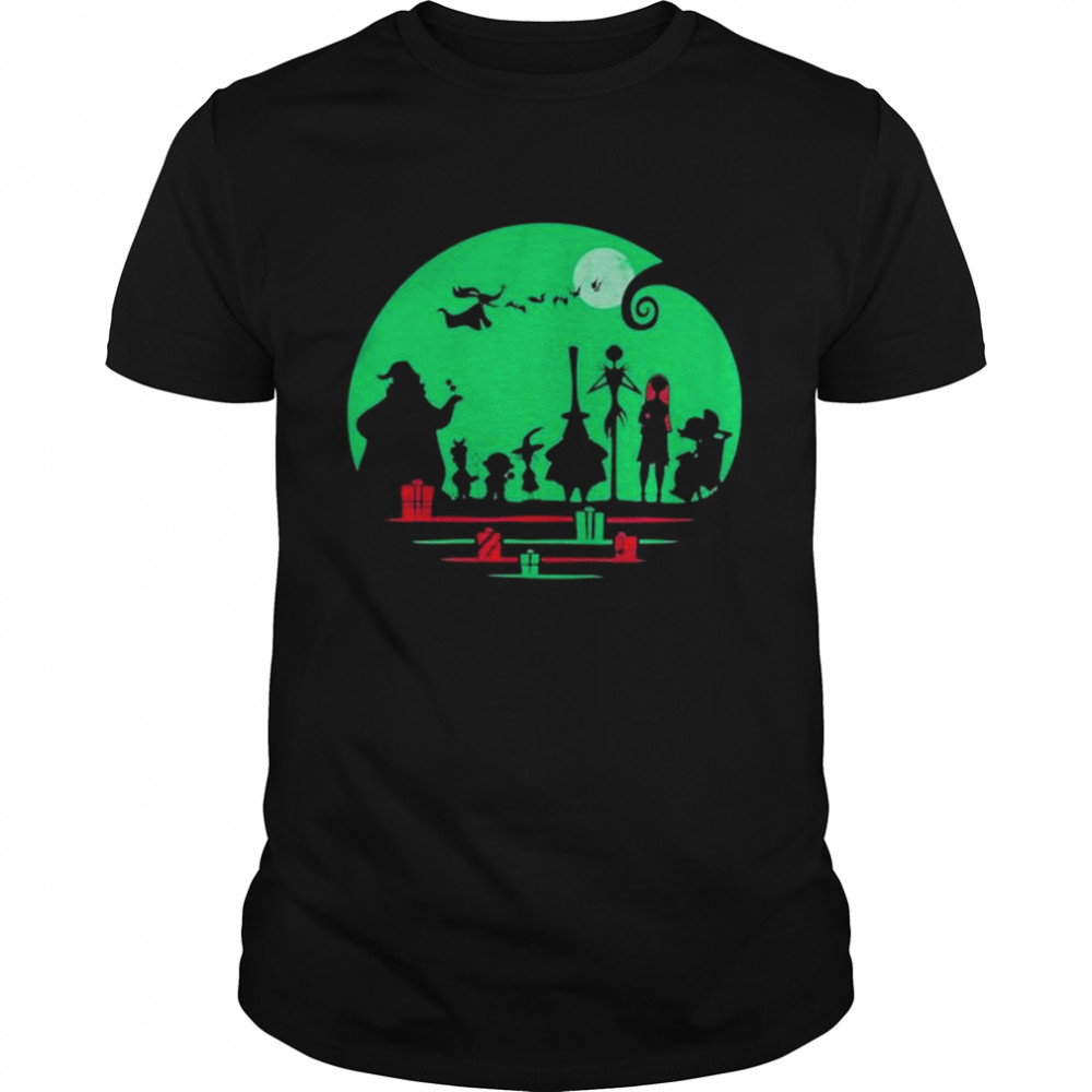 Nightmare before Christmas Characters Red and Green 2022 shirt
