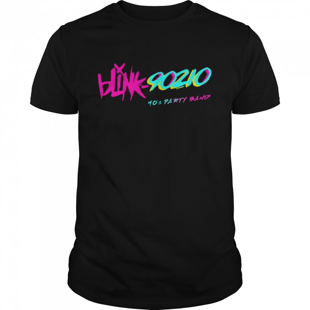 Blink 90210 90’s Denver Party Band Blink-182 shirt