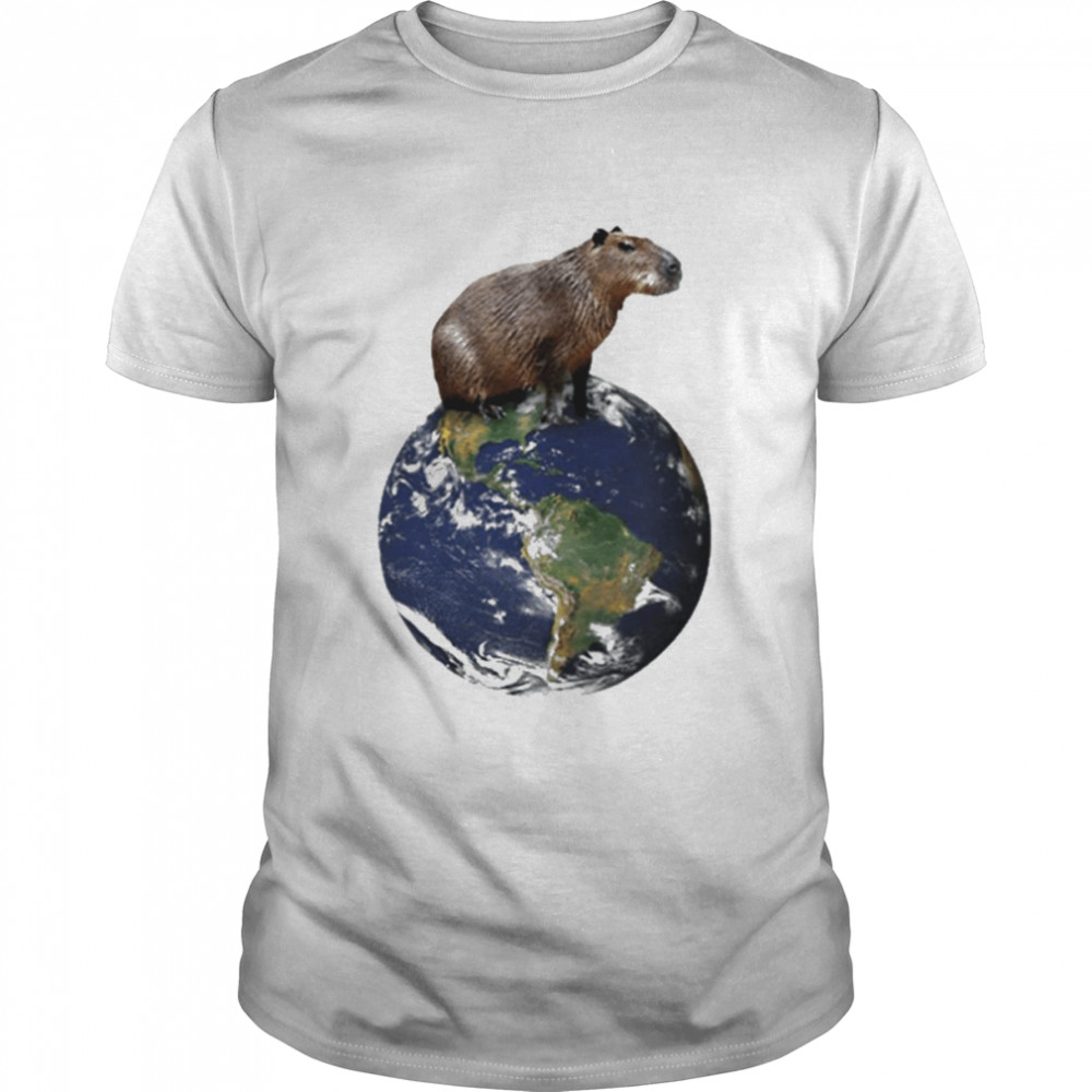 World capybaraman T-shirt