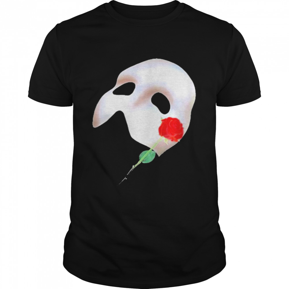 The mask the phantom of the opera broadway T-shirt