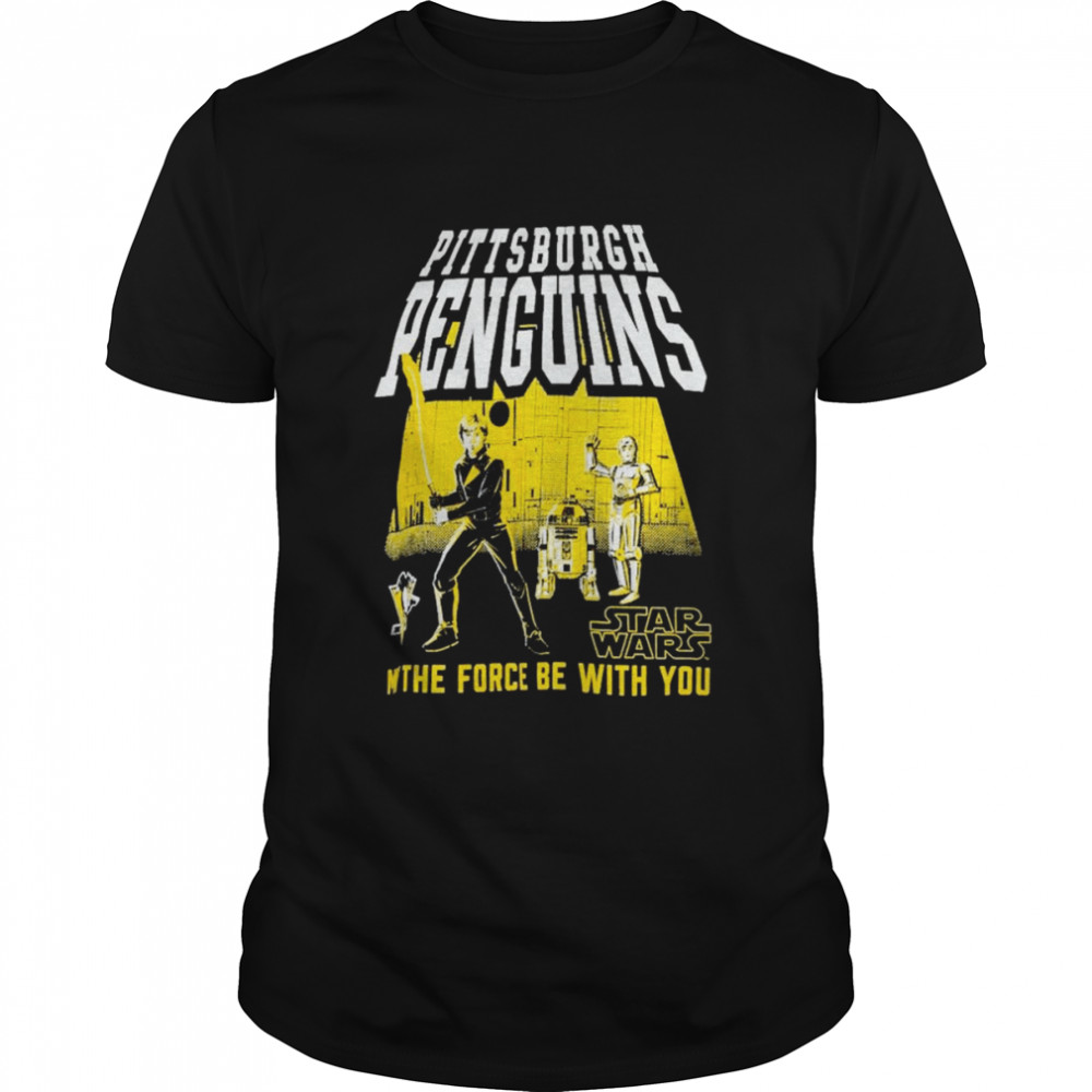 Pittsburgh Penguins Star Wars The Force Be With You Shirt