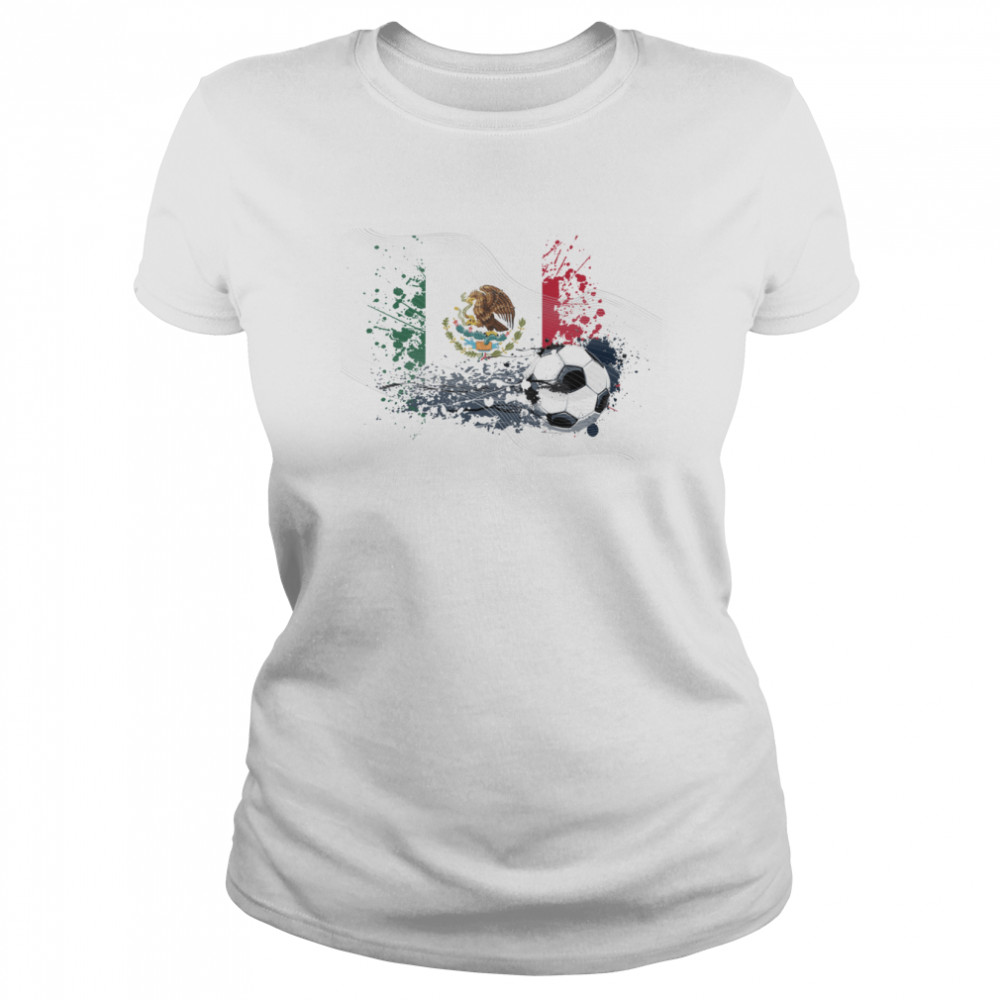 WORLD CUP 2022 FLAG OF MEXICO TEXTLESS shirt Classic Women's T-shirt