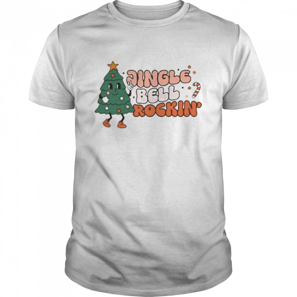 Jingle bell rockin tree christmas t-shirt