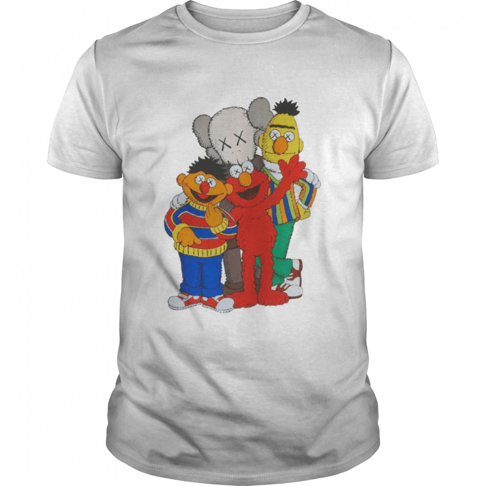 KAWS Uniqlo x Sesame Street Group #2 Shirt